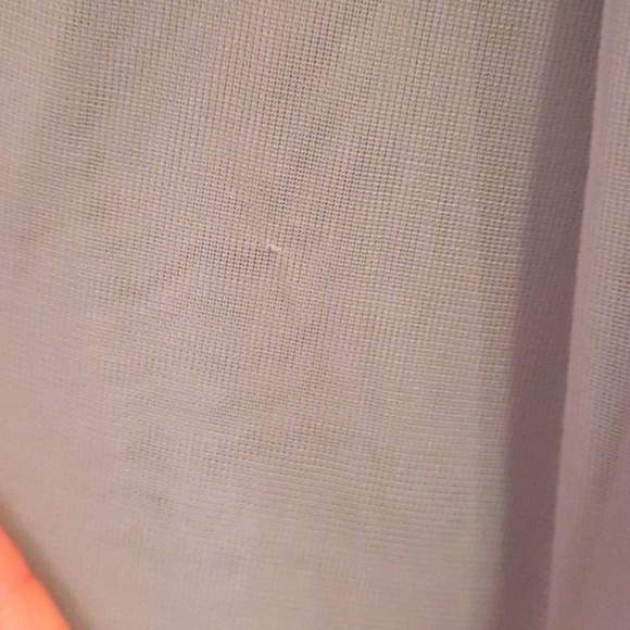 David's Bridal Spagetti Strap Ruched Waist Mesh Style# F19944 Dusty Sage… - Picture 14 of 16